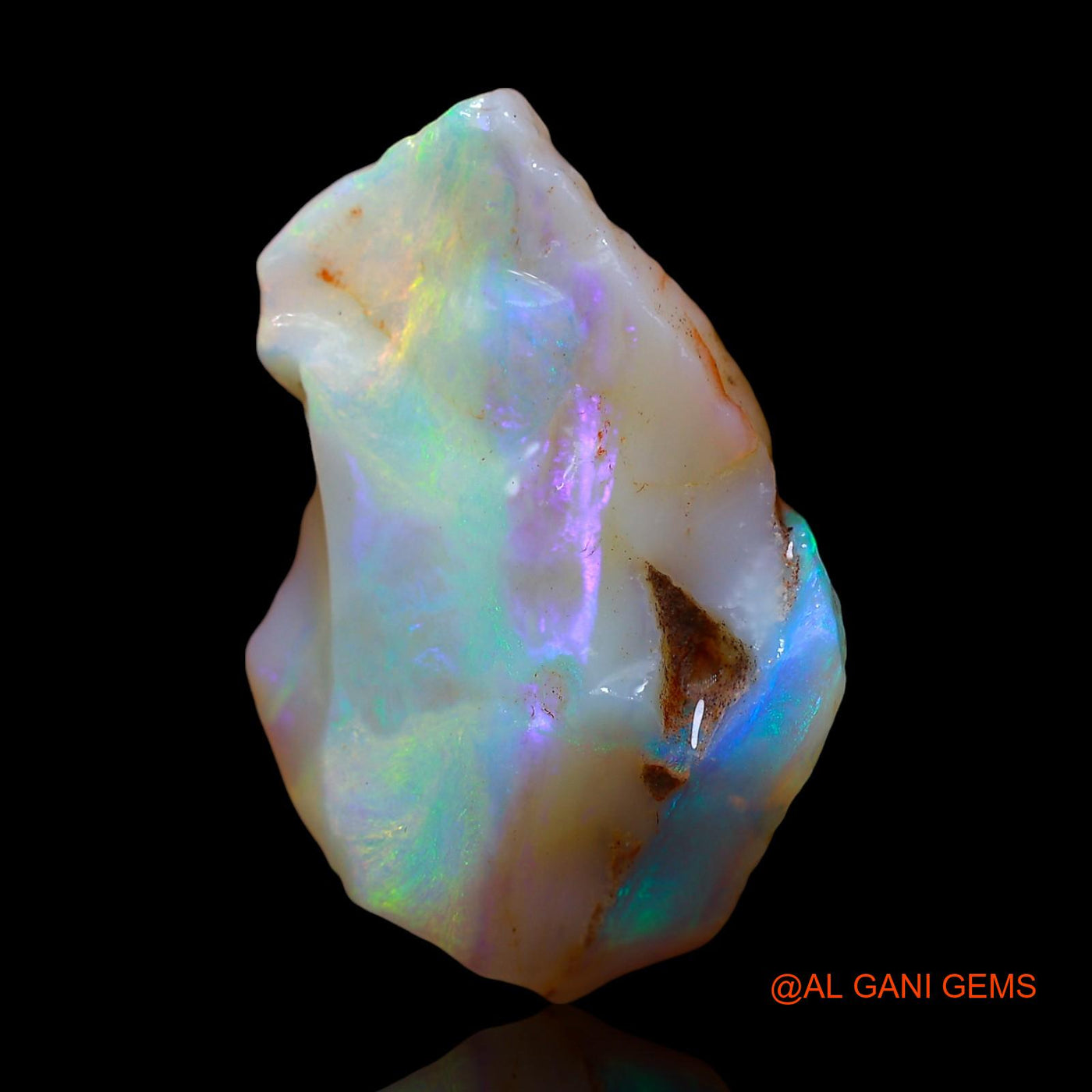 15.00 Cts Natural Australian Fire Opal Fancy Rough Loose Gemstone For Jewelry 27x19x6 mm RE-632