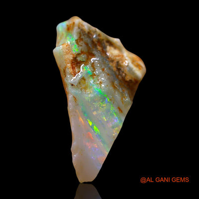 17.00 Cts Natural Australian Fire Opal Loose Gemstone Fancy Rough 20x17x10 mm RE-636