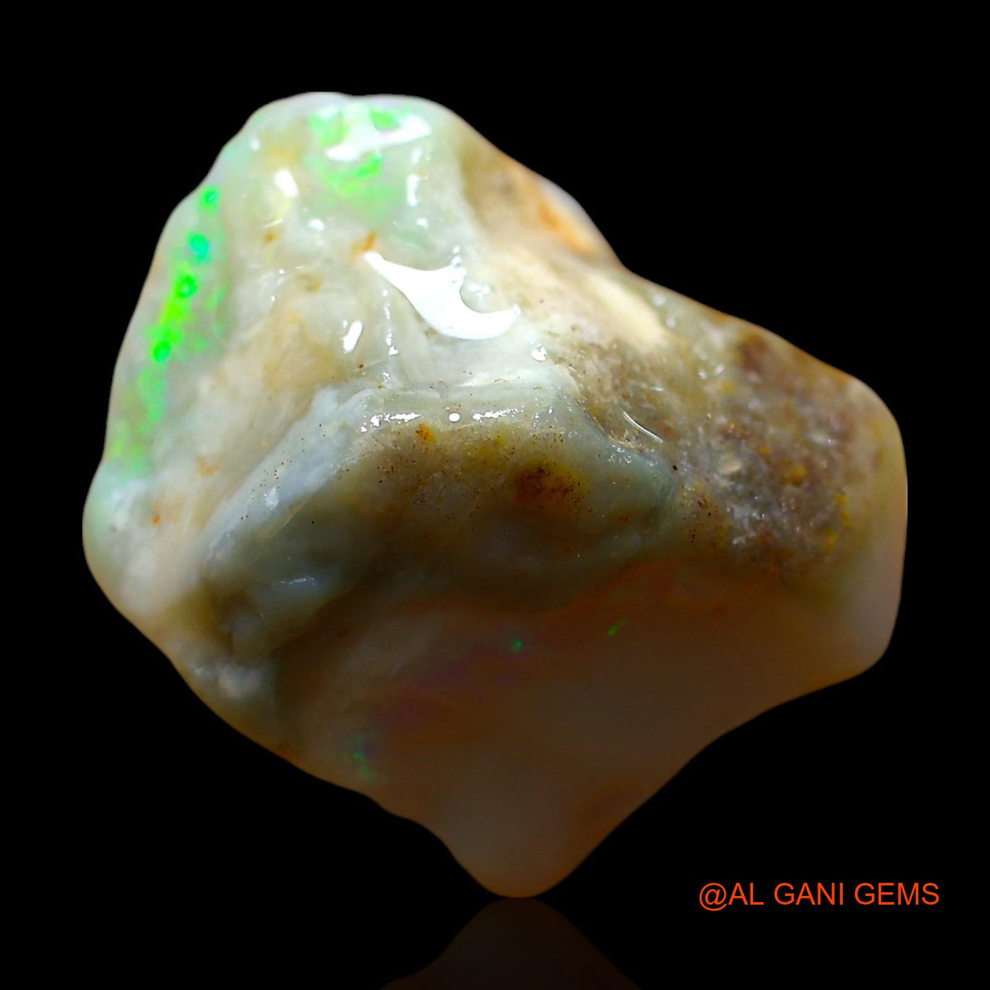 10.00 Cts Natural Australian Fire Opal Loose Gemstone Fancy Rough 17x13x8 mm RE-63