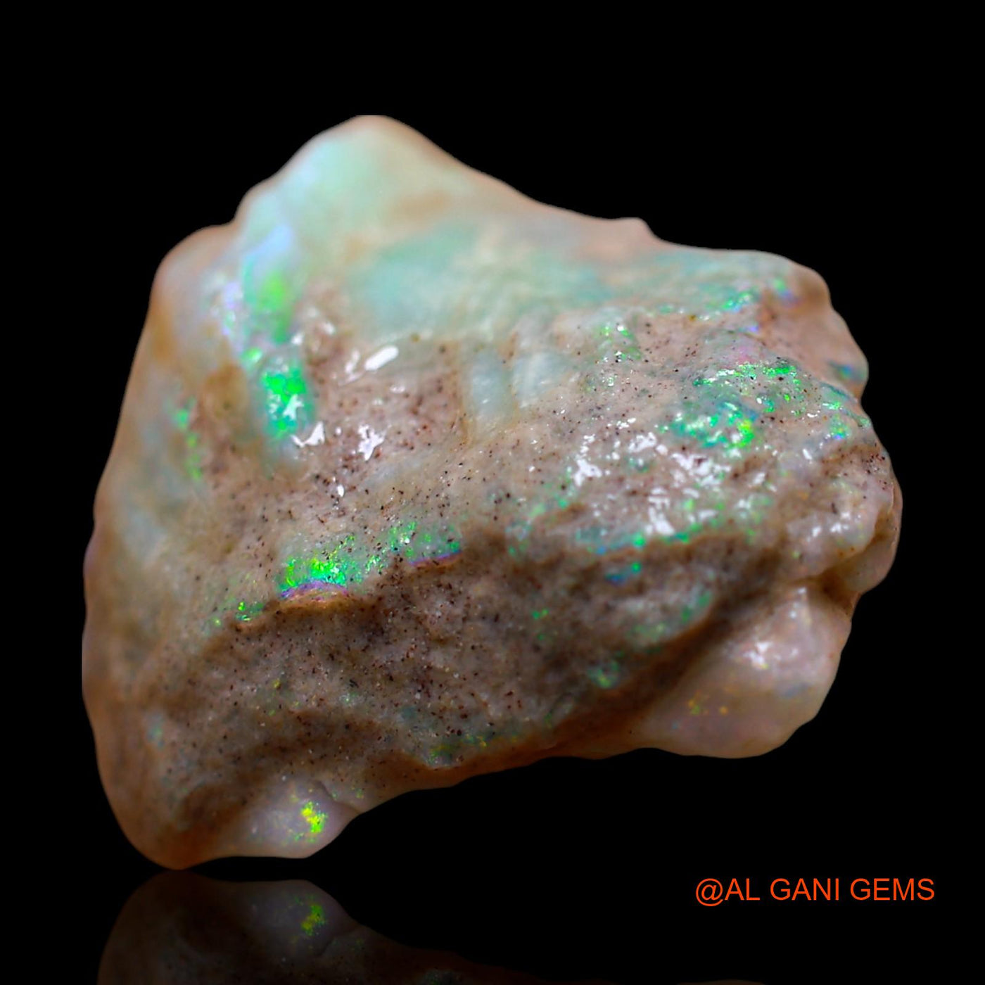 15.00 Cts Natural Australian Fire Opal Fancy Rough Loose Gemstone For Jewelry 22x19x8 mm RE-640