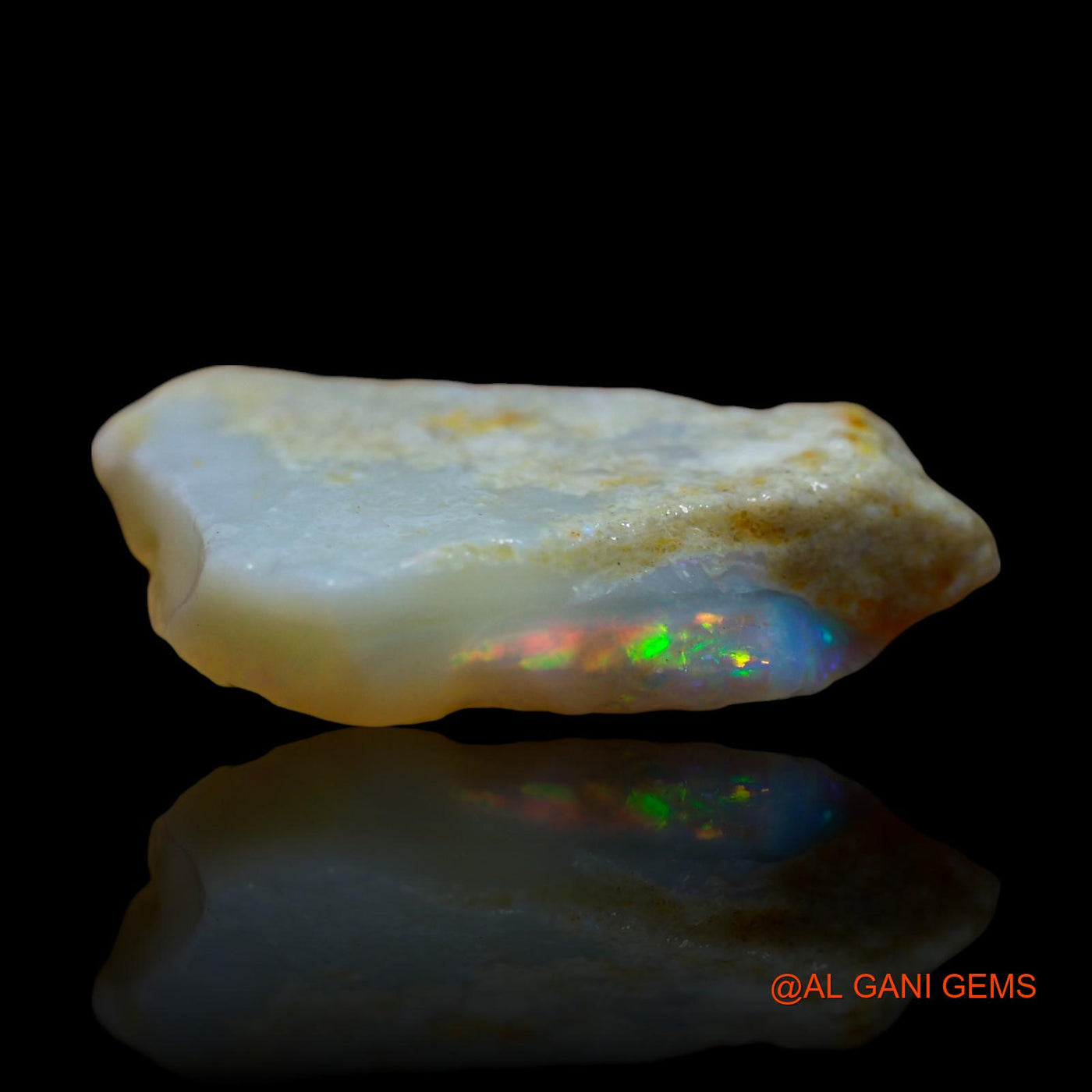 15.00 Cts Unheated Australian Fire Opal Loose Gemstone Fancy Rough Natural 29x18x5 mm RE-641