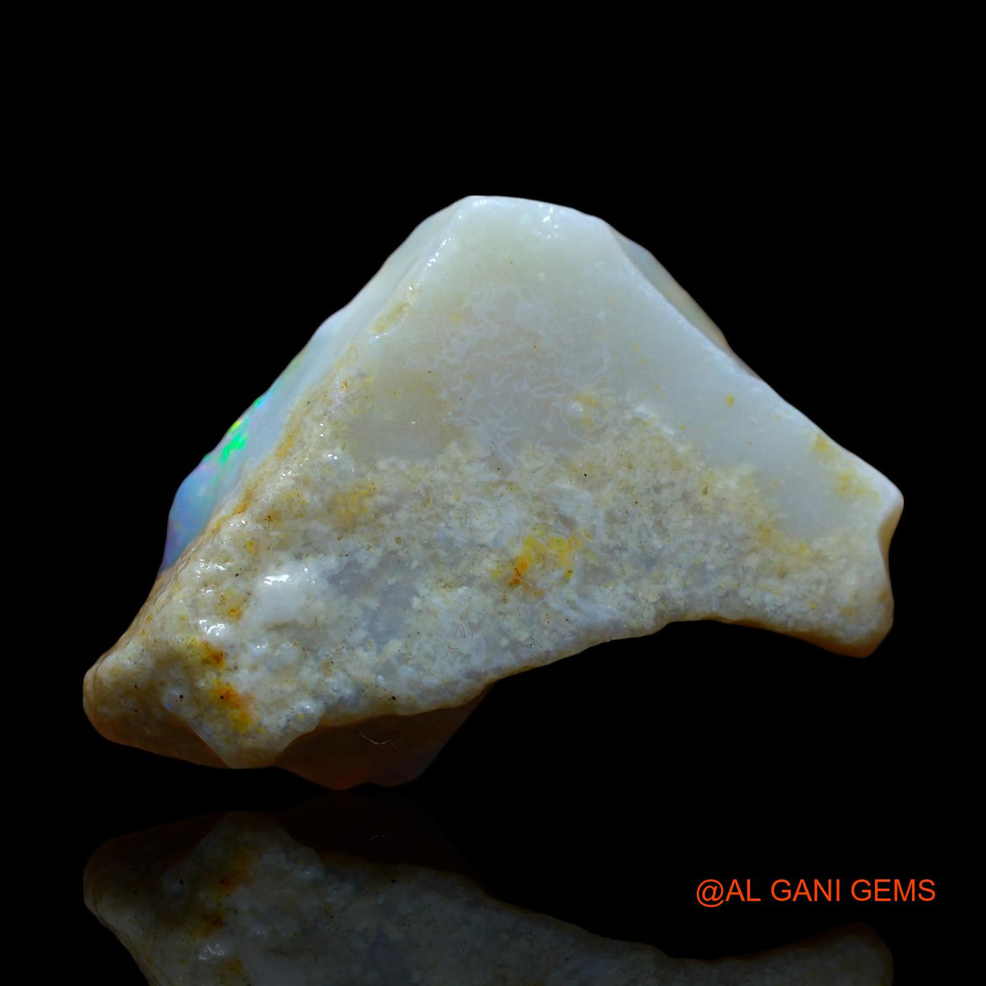 15.00 Cts Unheated Australian Fire Opal Loose Gemstone Fancy Rough Natural 29x18x5 mm RE-641