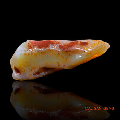 16.00 Cts Unheated Australian Fire Opal Loose Gemstone Fancy Rough Natural 32x11x9 mm RE-644