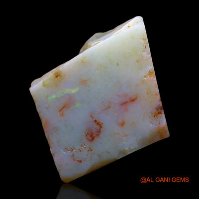 Natural Untreated Fire Opal Loose Gemstone Fancy Rough From Australia 19.00 Cts 29x18x7 mm RE-649