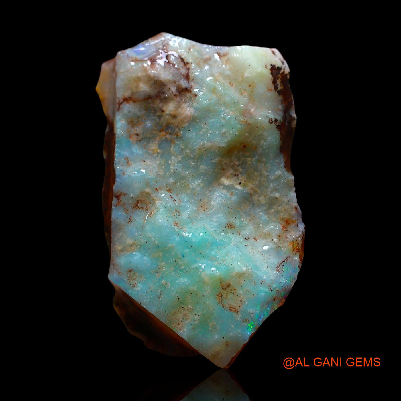 13.00 Cts Natural Australian Fire Opal Fancy Rough Loose Gemstone For Jewelry 26x16x7 mm RE-651
