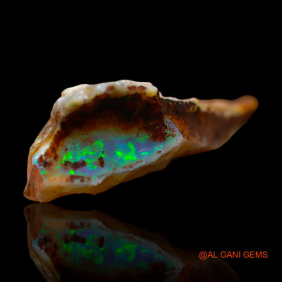 13.00 Cts Natural Australian Fire Opal Fancy Rough Loose Gemstone For Jewelry 26x16x7 mm RE-651