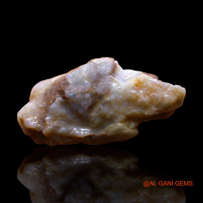 18.00 Cts Natural Australian Fire Opal Loose Gemstone Fancy Rough 28x15x9 mm RE-652