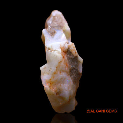 18.00 Cts Natural Australian Fire Opal Loose Gemstone Fancy Rough 28x15x9 mm RE-652