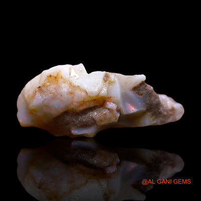 18.00 Cts Natural Australian Fire Opal Loose Gemstone Fancy Rough 28x15x9 mm RE-652