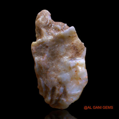 18.00 Cts Natural Australian Fire Opal Loose Gemstone Fancy Rough 28x15x9 mm RE-652
