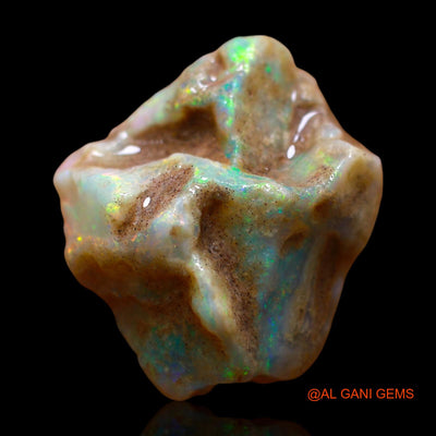 19.00 Cts Natural Australian Fire Opal Loose Gemstone Fancy Rough 23x20x11 mm RE-655
