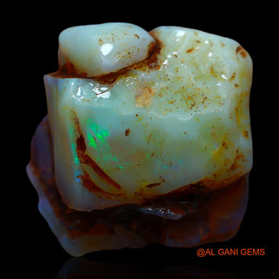 19.00 Cts Natural Australian Fire Opal Loose Gemstone Fancy Rough 18x16x10 mm RE-660