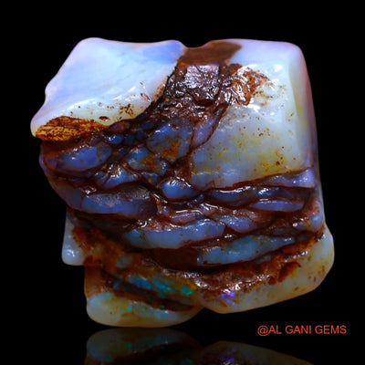 19.00 Cts Natural Australian Fire Opal Loose Gemstone Fancy Rough 18x16x10 mm RE-660
