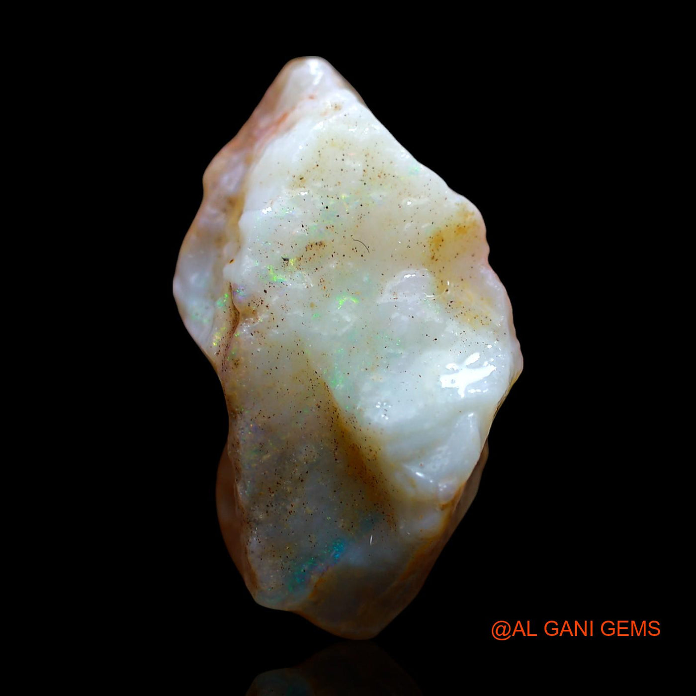 18.00 Cts Natural Australian Fire Opal Loose Gemstone Fancy Rough 25x15x12 mm RE-661