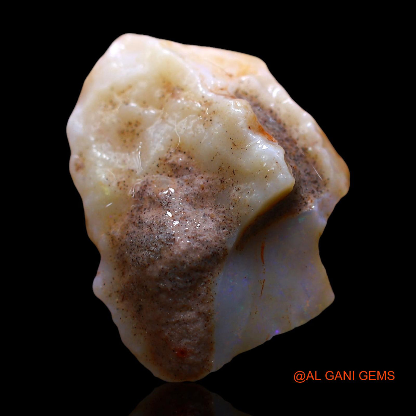 18.00 Cts Natural Australian Fire Opal Fancy Rough Loose Gemstone For Jewelry 23x18x11 mm RE-662