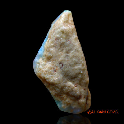Natural Fire Opal Gemstone 13.00 Cts Loose Fancy Rough From Australia 25x13x8 mm RE-664