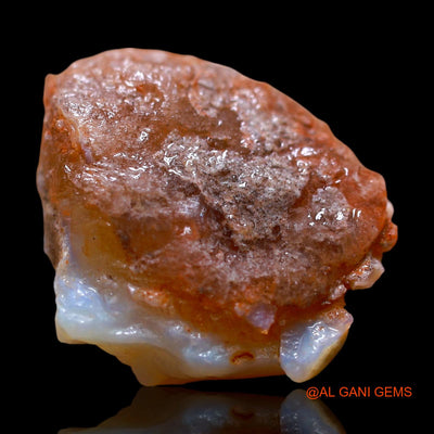 21.00 Cts Natural Australian Fire Opal Fancy Rough Loose Gemstone For Jewelry 19x18x11 mm RE-665