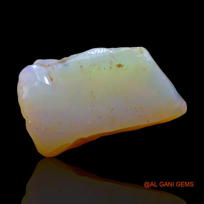 Natural Untreated Fire Opal Loose Gemstone Fancy Rough From Australia 17.00 Cts 22x11x3 mm RE-666