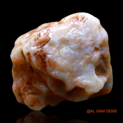 Natural Untreated Fire Opal Loose Gemstone Fancy Rough From Australia 20.00 Cts 19x17x13 mm RE-668