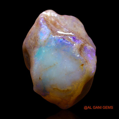 15.00 Cts Natural Australian Fire Opal Loose Gemstone Fancy Rough 21x16x10 mm RE-669