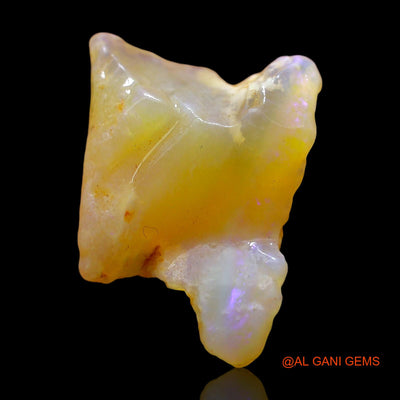 14.00 Cts Natural Australian Fire Opal Loose Gemstone Fancy Rough 21x17x10 mm RE-670