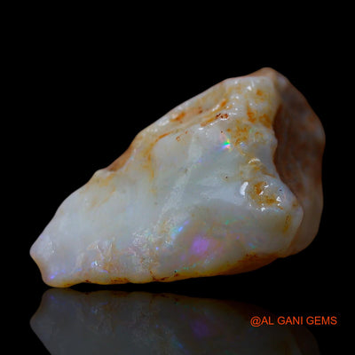 16.00 Cts Natural Australian Fire Opal Fancy Rough Loose Gemstone For Jewelry 23x12x12 mm RE-675