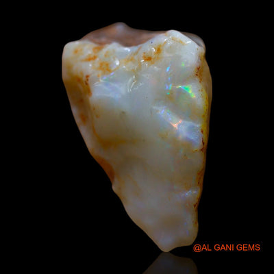 16.00 Cts Natural Australian Fire Opal Fancy Rough Loose Gemstone For Jewelry 23x12x12 mm RE-675