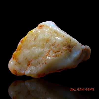 16.00 Cts Natural Australian Fire Opal Fancy Rough Loose Gemstone For Jewelry 23x12x12 mm RE-675