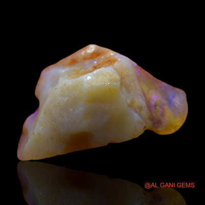 13.00 Cts Natural Australian Fire Opal Loose Gemstone Fancy Rough 23x13x11 mm RE-676