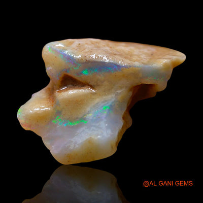13.00 Cts Natural Australian Fire Opal Loose Gemstone Fancy Rough 22x15x10 mm RE-677