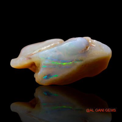 13.00 Cts Natural Australian Fire Opal Loose Gemstone Fancy Rough 22x15x10 mm RE-677