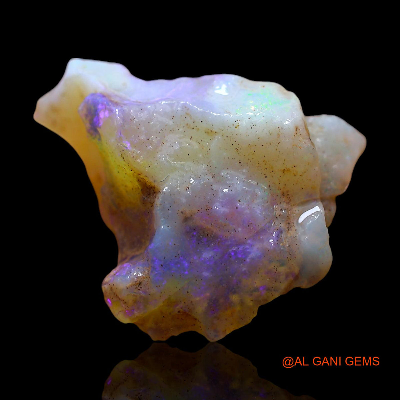 14.00 Cts Natural Australian Fire Opal Fancy Rough Loose Gemstone For Jewelry 21x17x13 mm RE-678