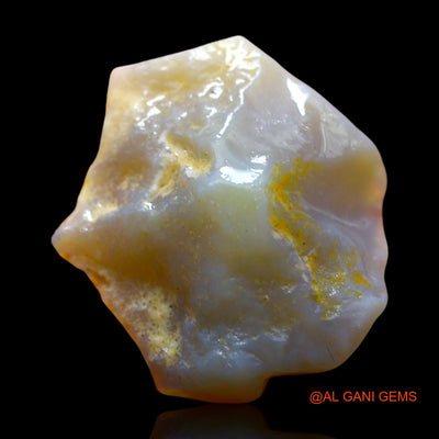 Natural Untreated Fire Opal Loose Gemstone Fancy Rough From Australia 12.00 Cts 21x19x7 mm RE-682