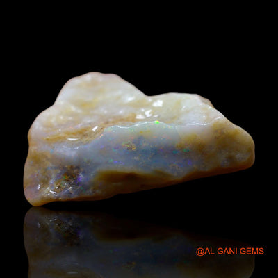 Natural Fire Opal Gemstone 12.00 Cts Loose Fancy Rough From Australia 22x16x8 mm RE-683
