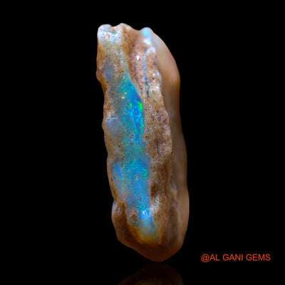 11.00 Cts Natural Australian Fire Opal Loose Gemstone Fancy Rough 22x15x8 mm RE-684