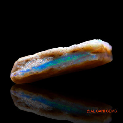 11.00 Cts Natural Australian Fire Opal Loose Gemstone Fancy Rough 22x15x8 mm RE-684