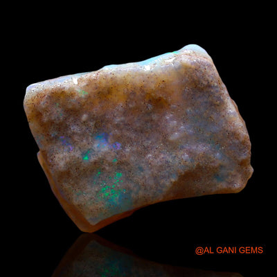 11.00 Cts Natural Australian Fire Opal Loose Gemstone Fancy Rough 22x15x8 mm RE-684