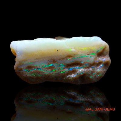 12.00 Cts Natural Australian Fire Opal Loose Gemstone Fancy Rough 22x11x10 mm RE-685