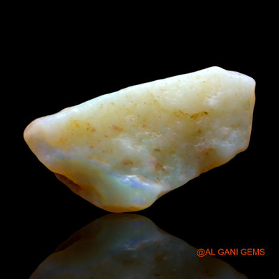 12.00 Cts Natural Australian Fire Opal Loose Gemstone Fancy Rough 22x11x10 mm RE-685