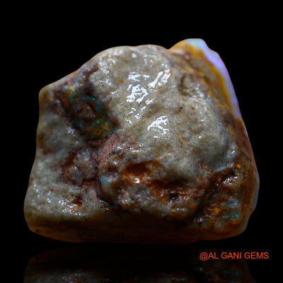 15.00 Cts Natural Australian Fire Opal Fancy Rough Loose Gemstone For Jewelry 19x18x8 mm RE-687