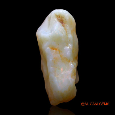 14.00 Cts Natural Australian Fire Opal Loose Gemstone Fancy Rough 22x11x9 mm RE-688