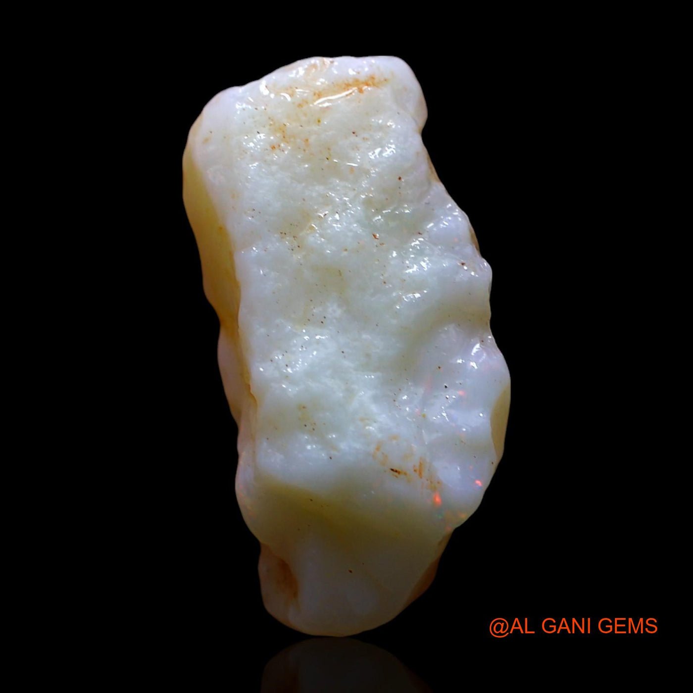 14.00 Cts Natural Australian Fire Opal Loose Gemstone Fancy Rough 22x11x9 mm RE-688