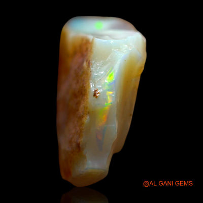11.00 Cts Natural Australian Fire Opal Loose Gemstone Fancy Rough 19x16x6 mm RE-689