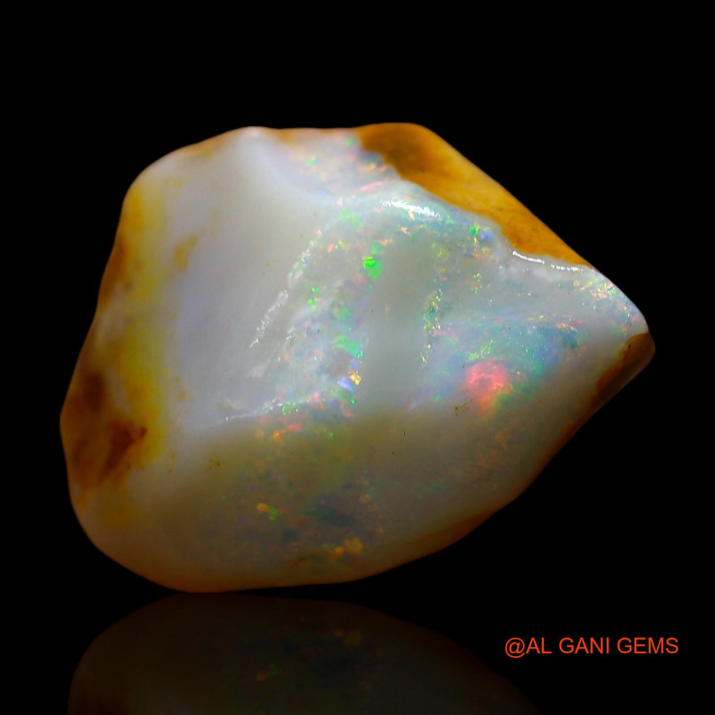 10.00 Cts Natural Australian Fire Opal Fancy Rough Loose Gemstone For Jewelry 18x13x7 mm RE-68