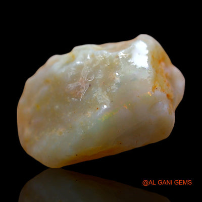 16.00 Cts Natural Australian Fire Opal Loose Gemstone Fancy Rough 21x15x10 mm RE-690