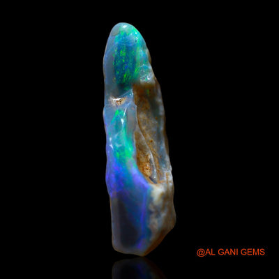 Natural Fire Opal Gemstone 8.00 Cts Loose Fancy Rough From Australia 19x14x5 mm RE-695