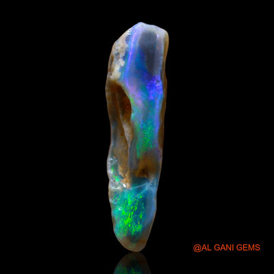Natural Fire Opal Gemstone 8.00 Cts Loose Fancy Rough From Australia 19x14x5 mm RE-695