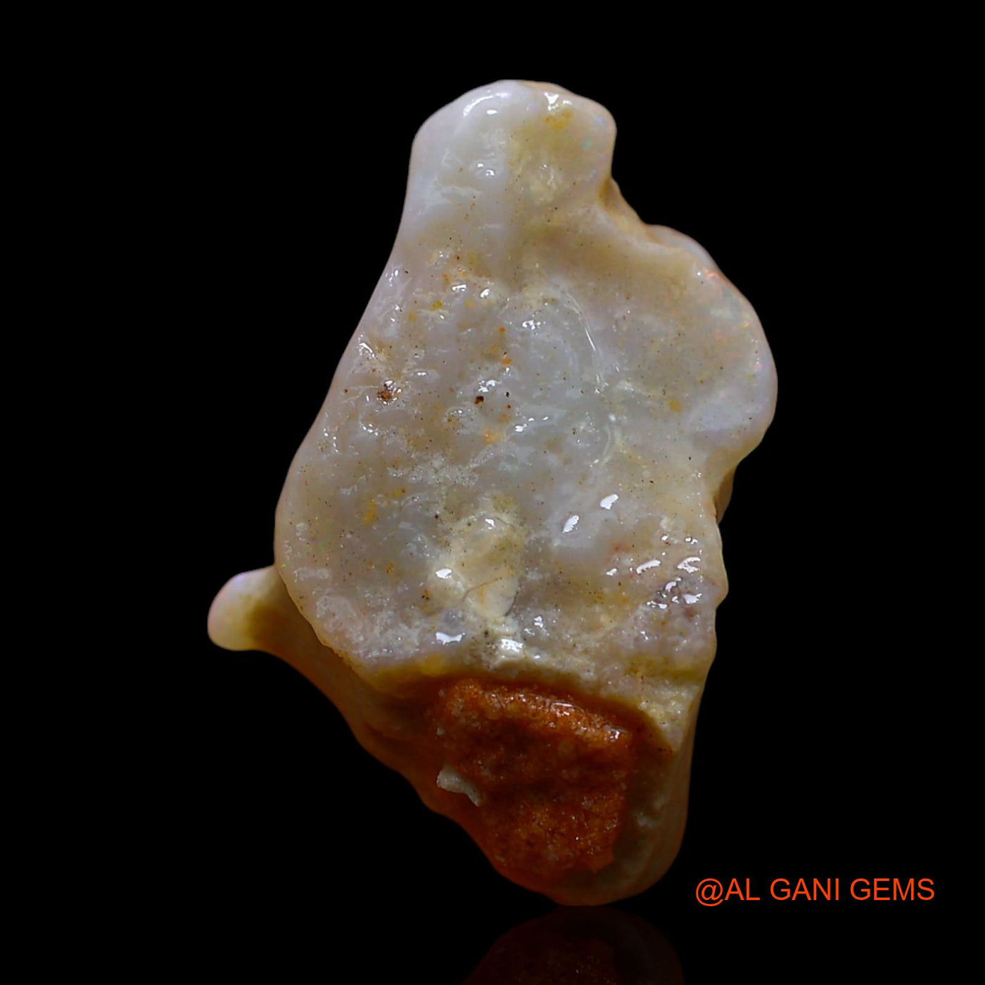 12.00 Cts Unheated Australian Fire Opal Loose Gemstone Fancy Rough Natural 20x12x11 mm RE-696