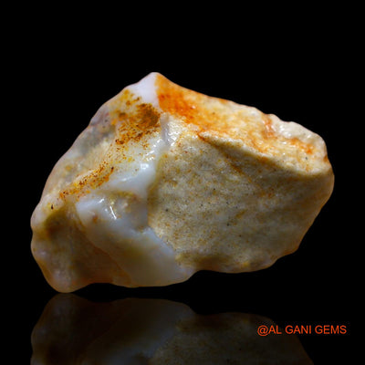 12.00 Cts Unheated Australian Fire Opal Loose Gemstone Fancy Rough Natural 20x12x11 mm RE-696