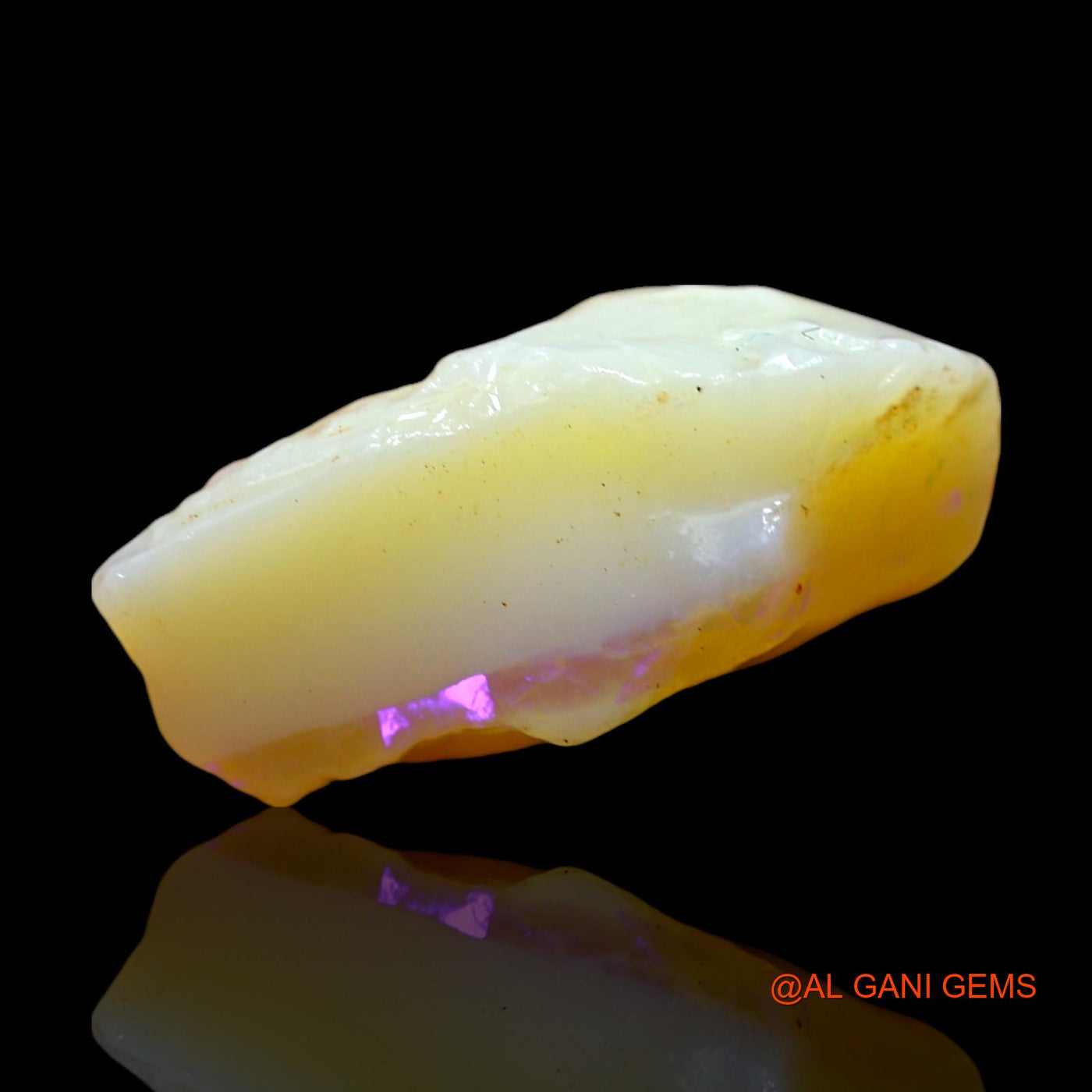 13.00 Cts Natural Australian Fire Opal Fancy Rough Loose Gemstone For Jewelry 19x15x8 mm RE-697